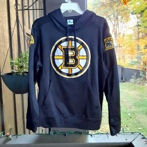 Boston Bruins Hoodie Large EUC